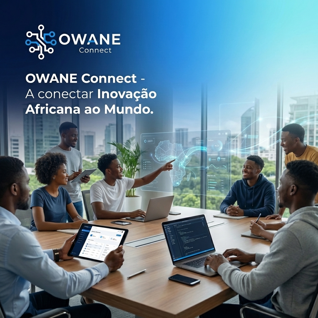 Visual tecnológico da OWANE Connect